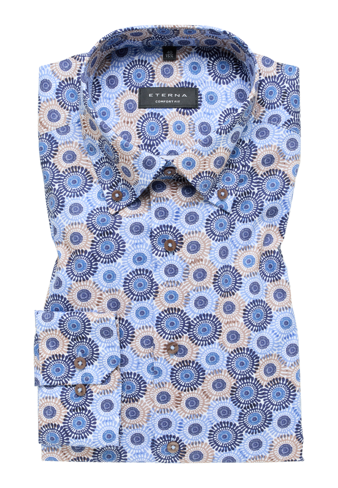 Image of ETERNA Print-Hemd COMFORT FIT