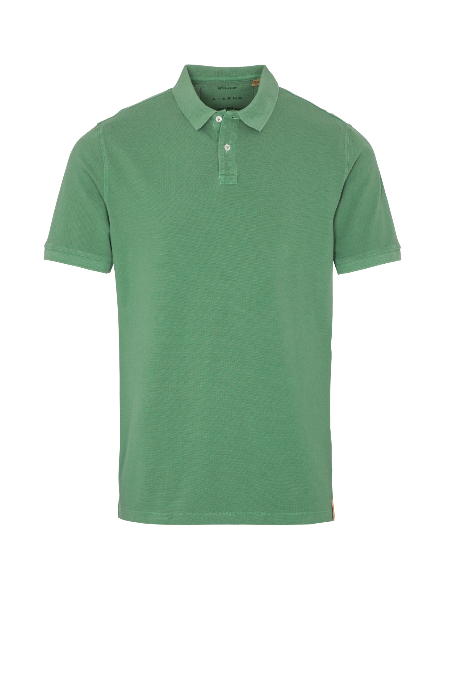 REGULAR FIT Polo vert uni