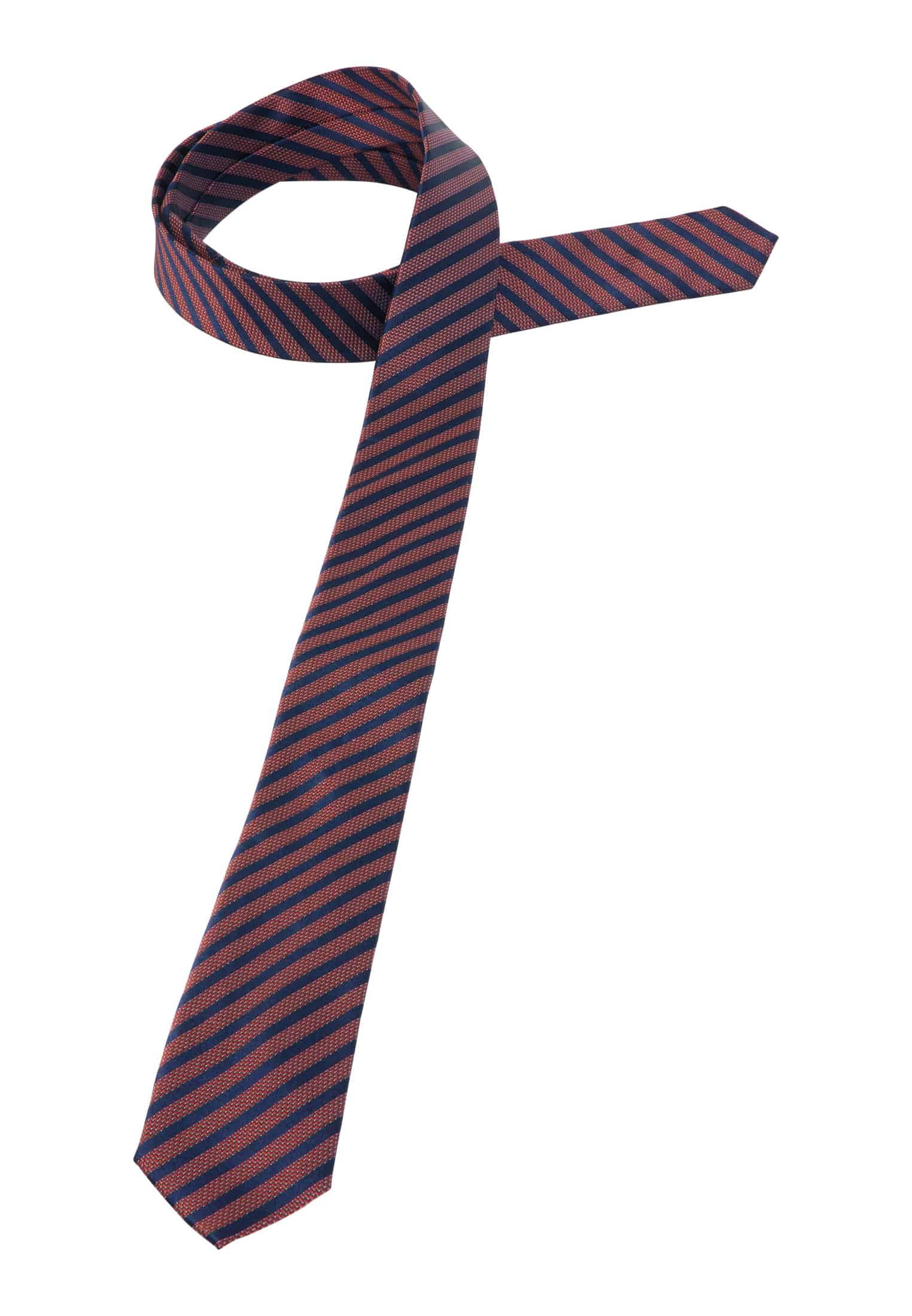 Krawatte in | rot | 1AC01894-05-01-142 rot | gestreift 142