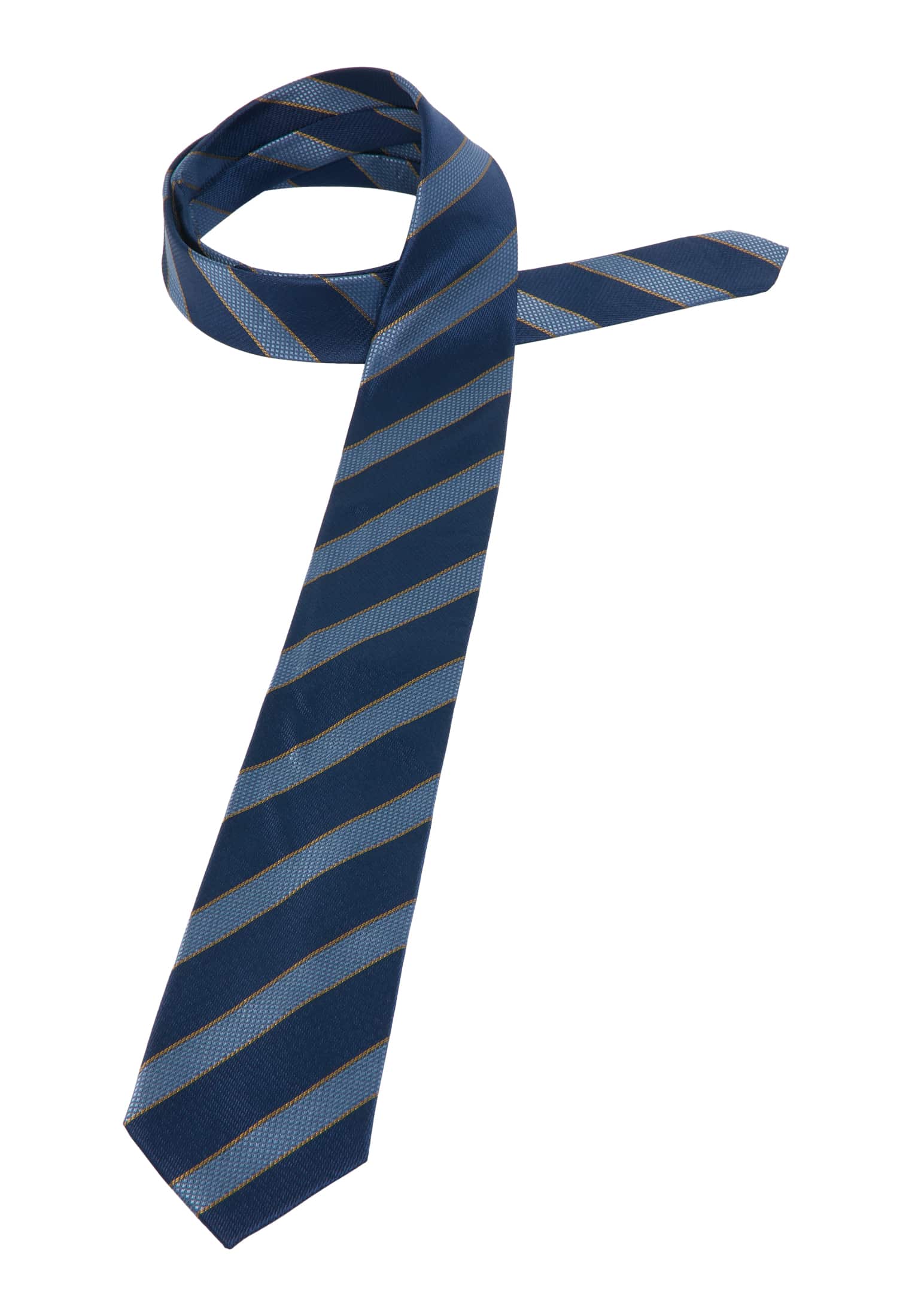 gestreift Krawatte 142 in 1AC01903-01-81-142 | | dunkelblau dunkelblau |