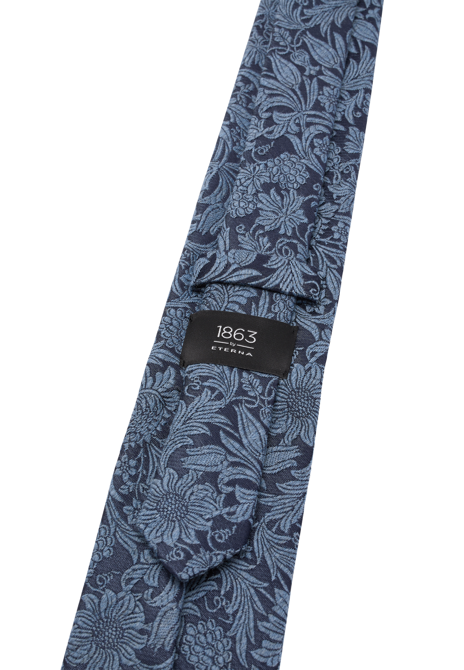 Krawatte in dunkelblau | | 142 1AC01901-01-81-142 | gemustert dunkelblau