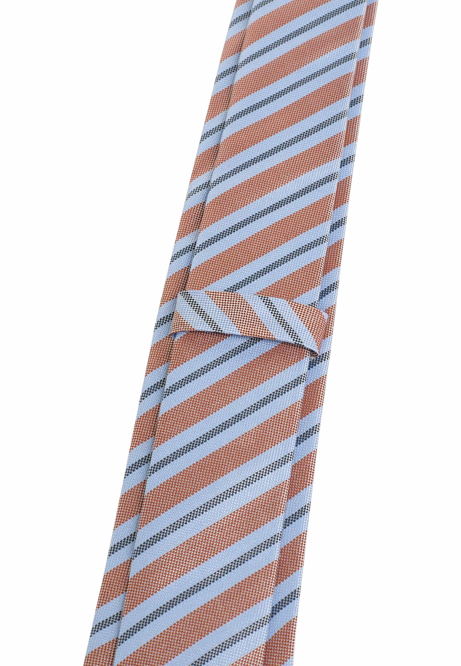 Krawatte in hellblau/orange hellblau/orange | | 142 | 1AC02000-81-33-142 gestreift