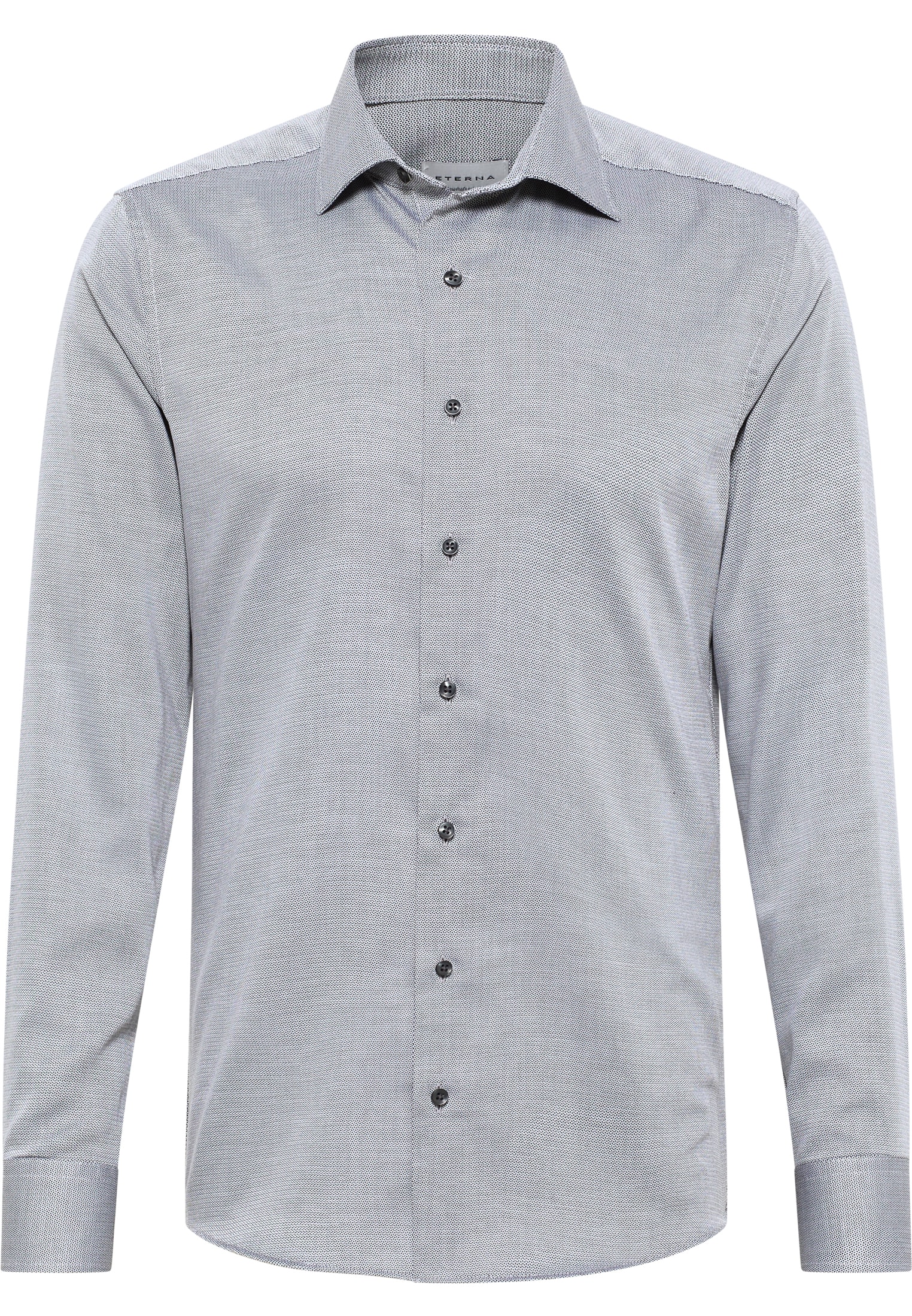 SLIM FIT Shirt in grey structured