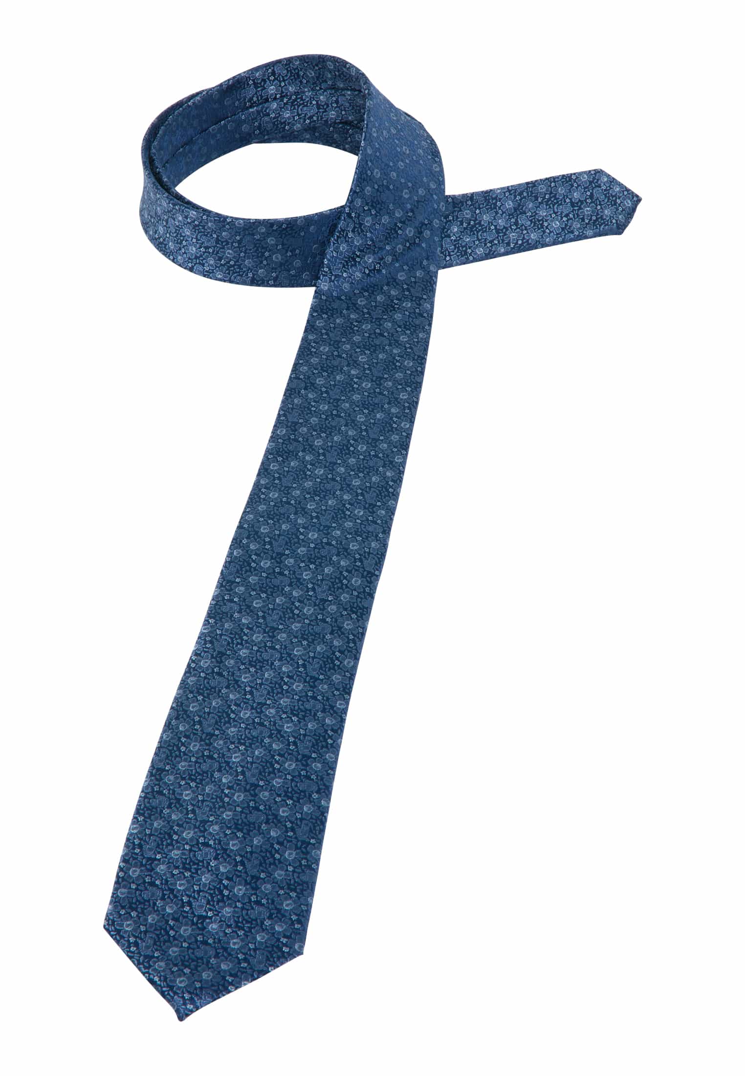 | Krawatte blau 142 | 1AC01877-01-41-142 gemustert | blau in