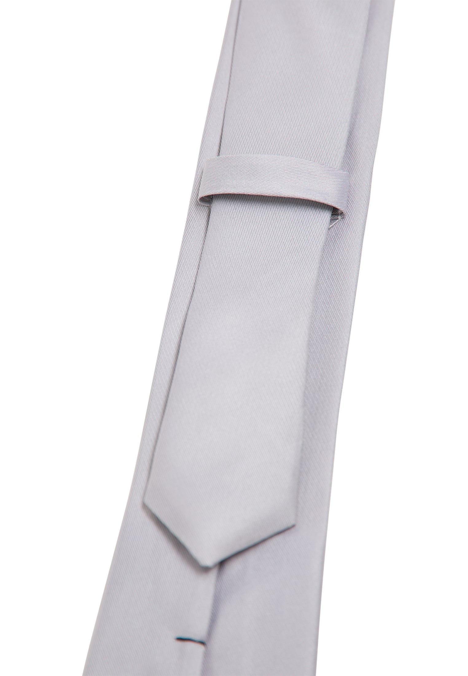 Krawatte in unifarben | 1AC02085-03-11-142 | 142 silber | silber