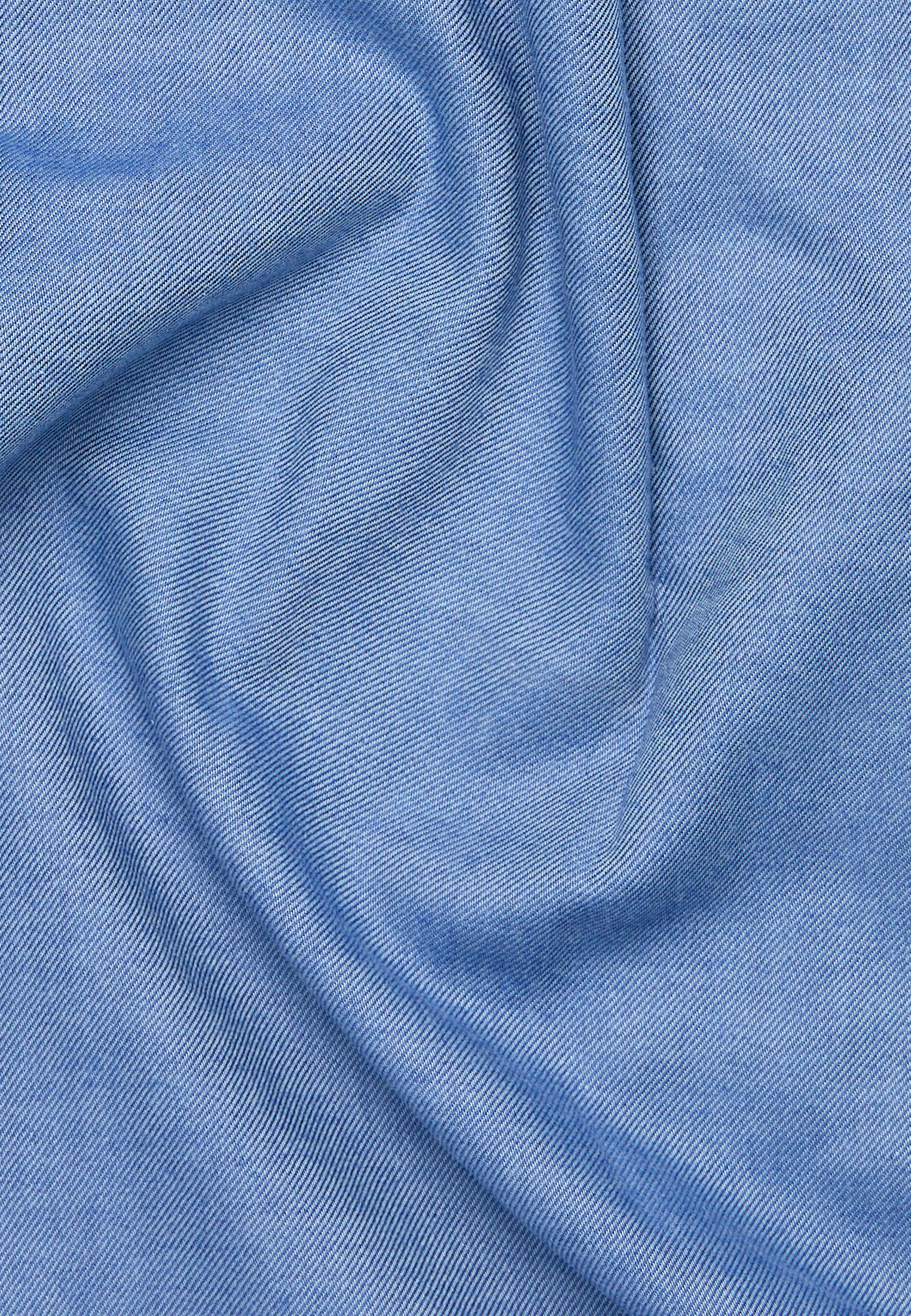 Smoke Blue Linen Fabric