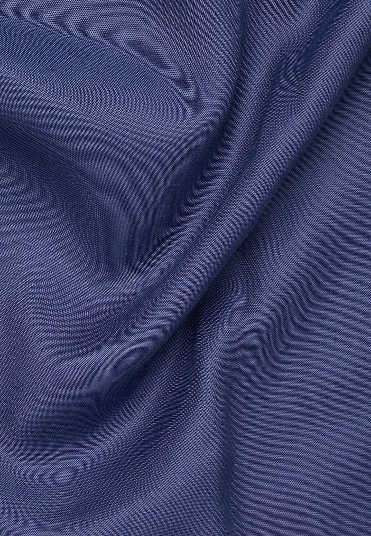 Viscose Shirt Blouse in indigo plain