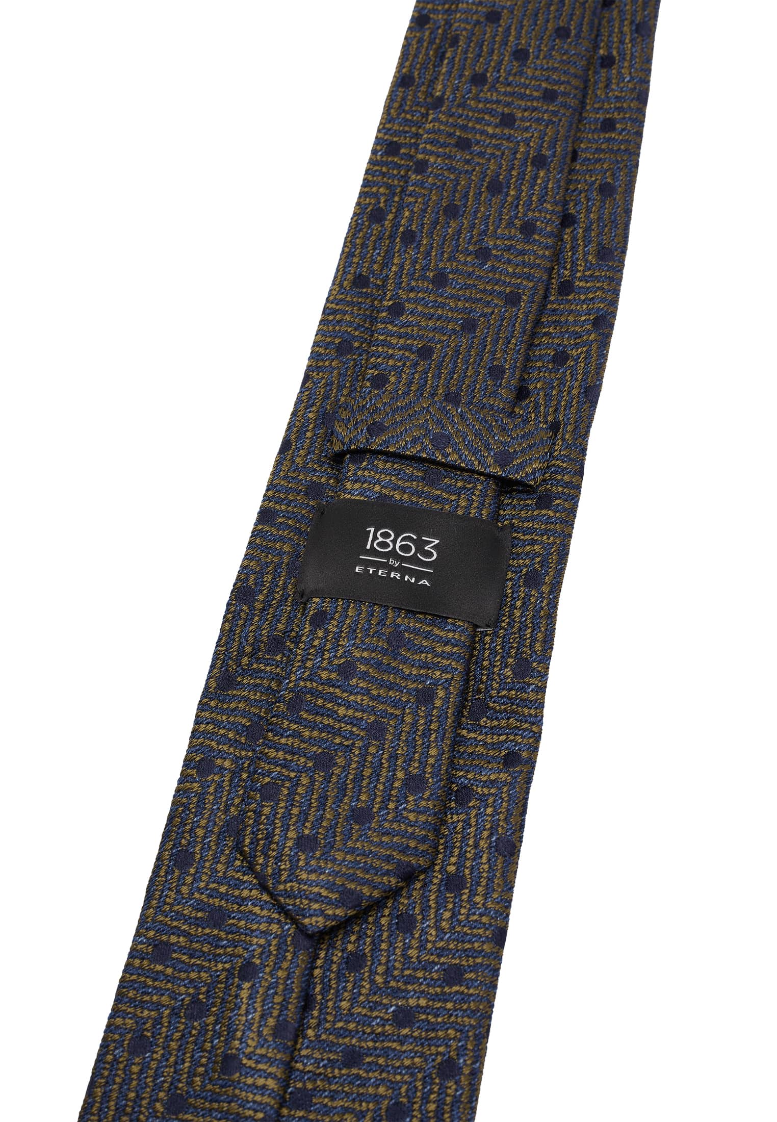 Krawatte in khaki | strukturiert 1AC01933-04-52-142 | | khaki 142