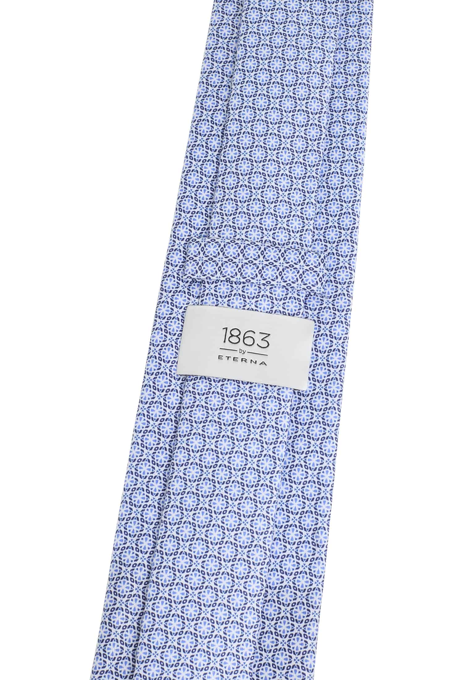 Krawatte in blau bedruckt | blau | | 142 1AC01991-01-41-142