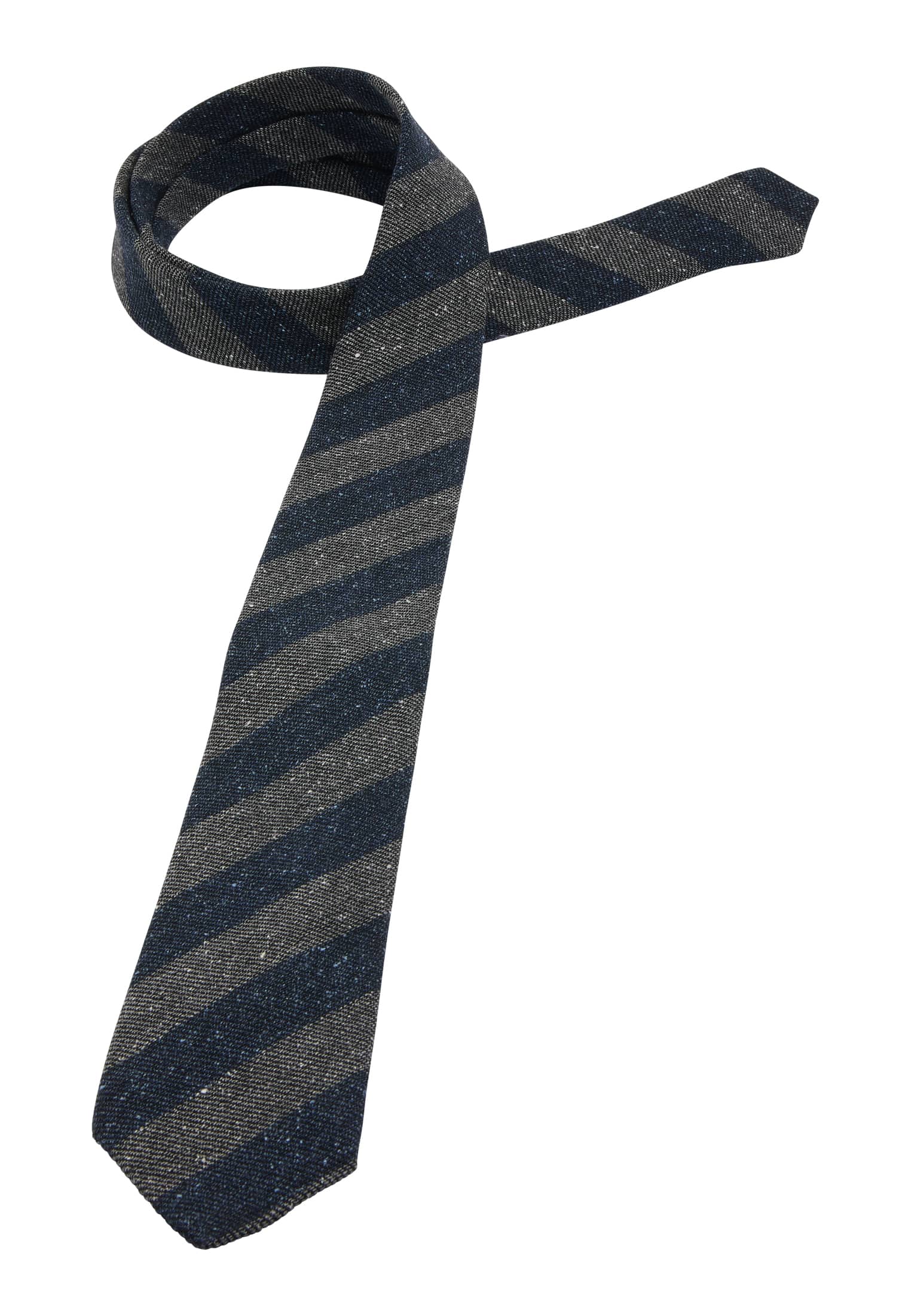 Krawatte in anthrazit gestreift | anthrazit | 142 | 1AC01927-03-81-142