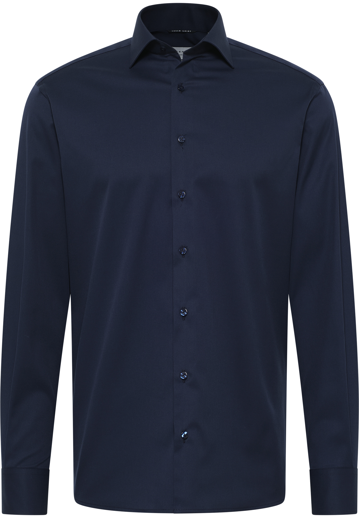 MODERN FIT Cover Shirt in navy unifarben