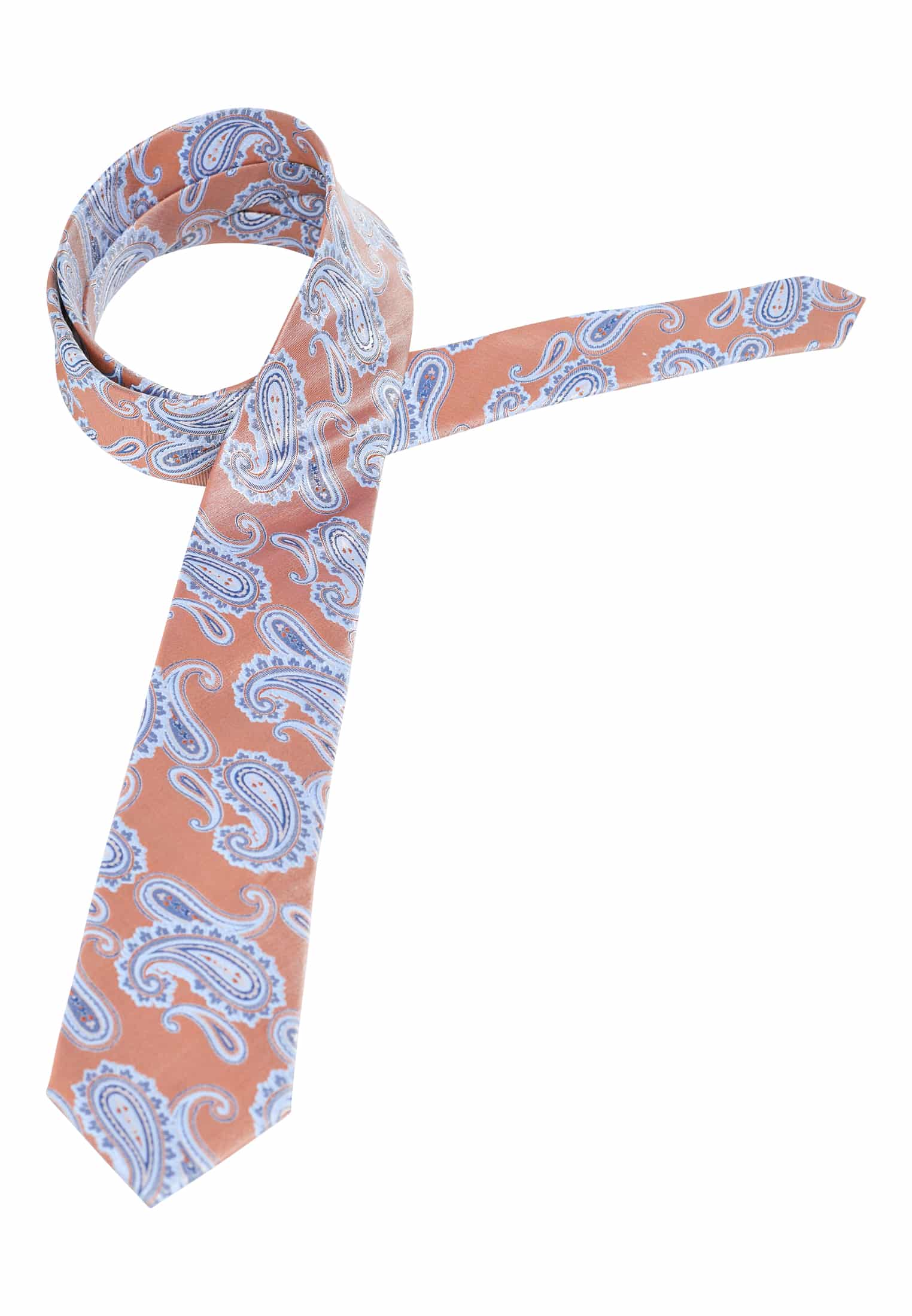 Krawatte in kupfer 1AC01967-97-72-142 | | gemustert 142 kupfer 