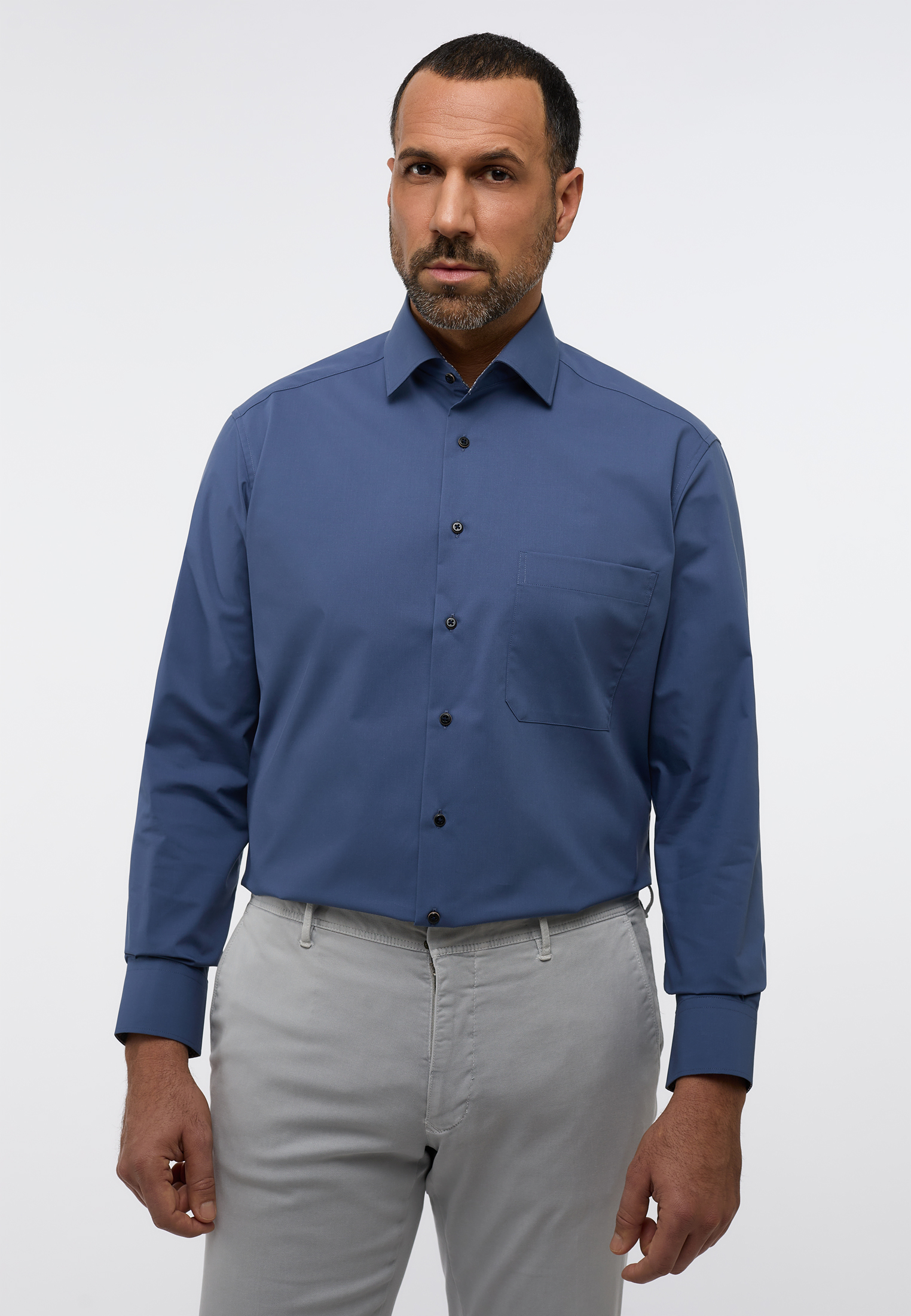 POPLIN COMFORT FIT LONG SLEEVE SHIRT