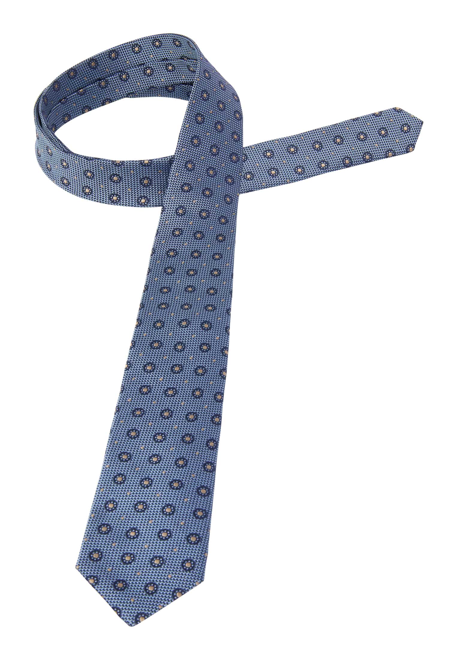 strukturiert Krawatte 1AC02041-01-41-142 | | 142 blau blau | in