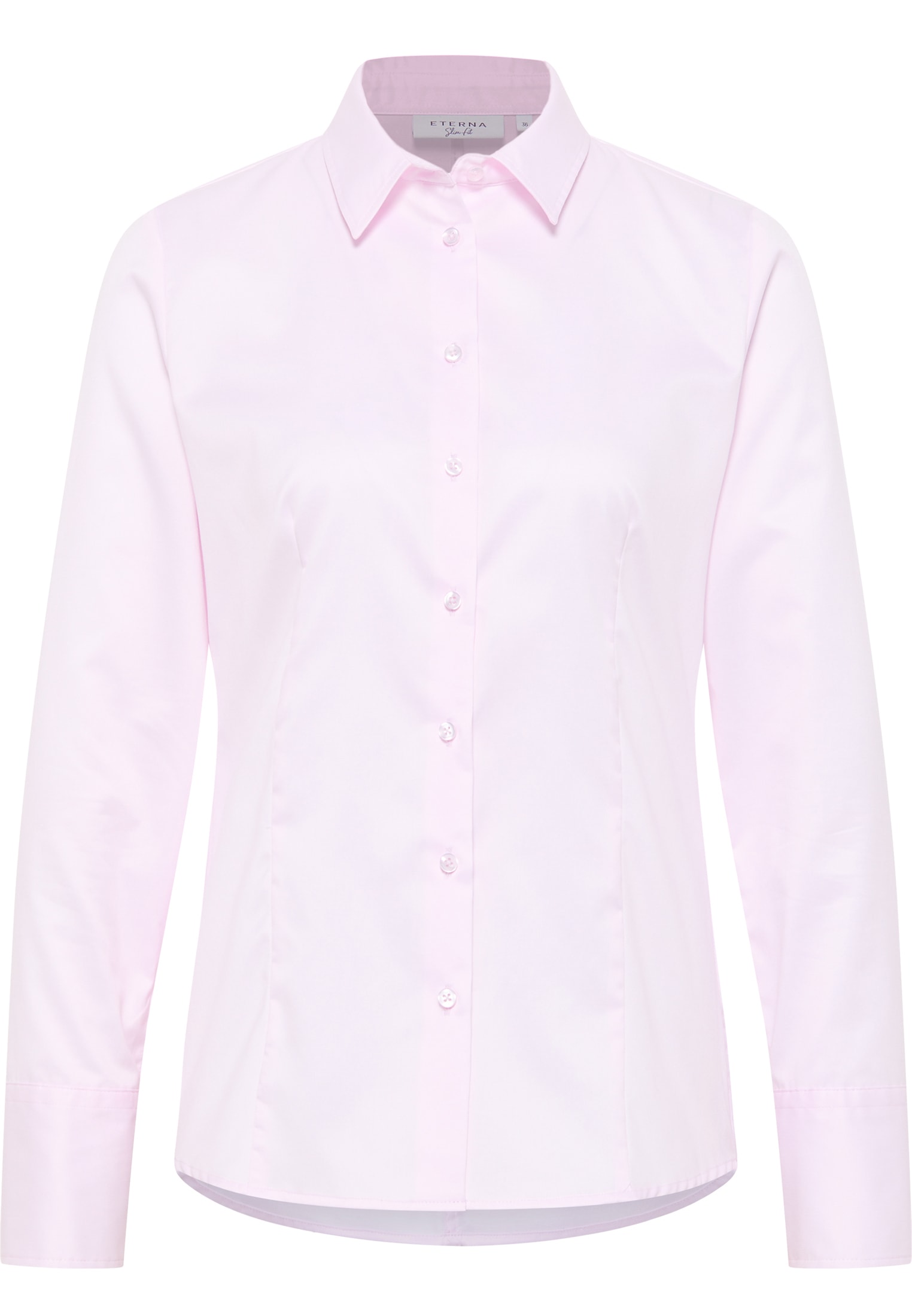 | rose | 2BL00075-15-11-50-1/1 50 | Blouse Shirt in | rose sleeve plain long Cover
