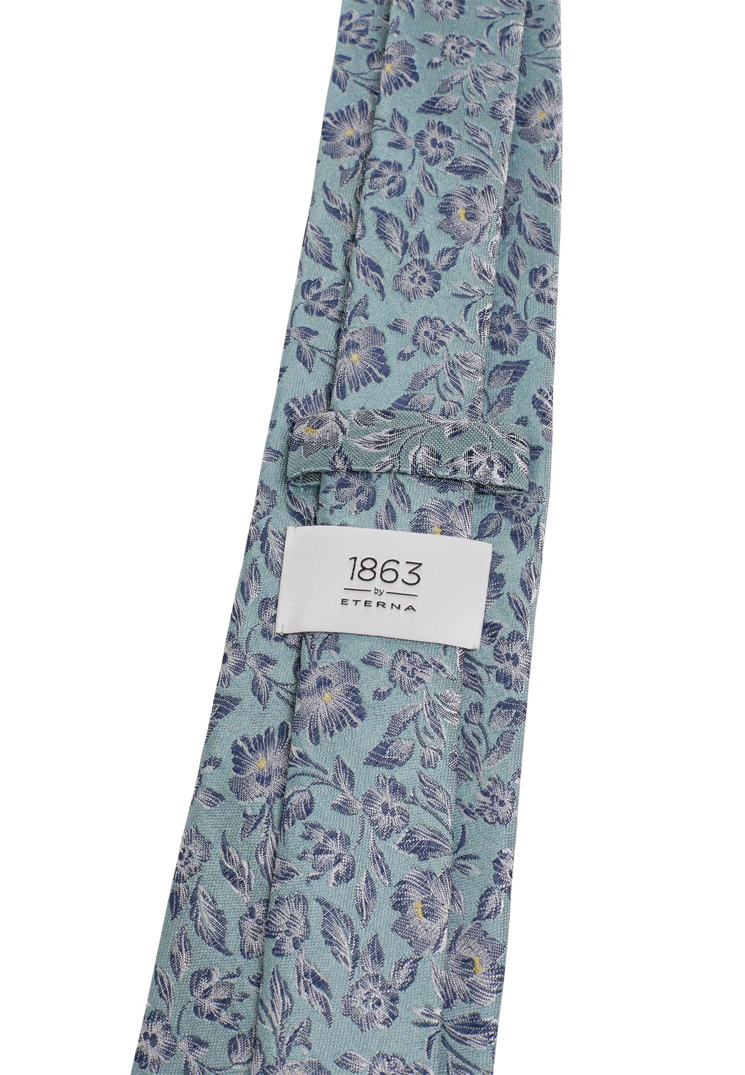 Krawatte in blau/navy gemustert | 142 | 1AC02003-81-43-142 | blau/navy