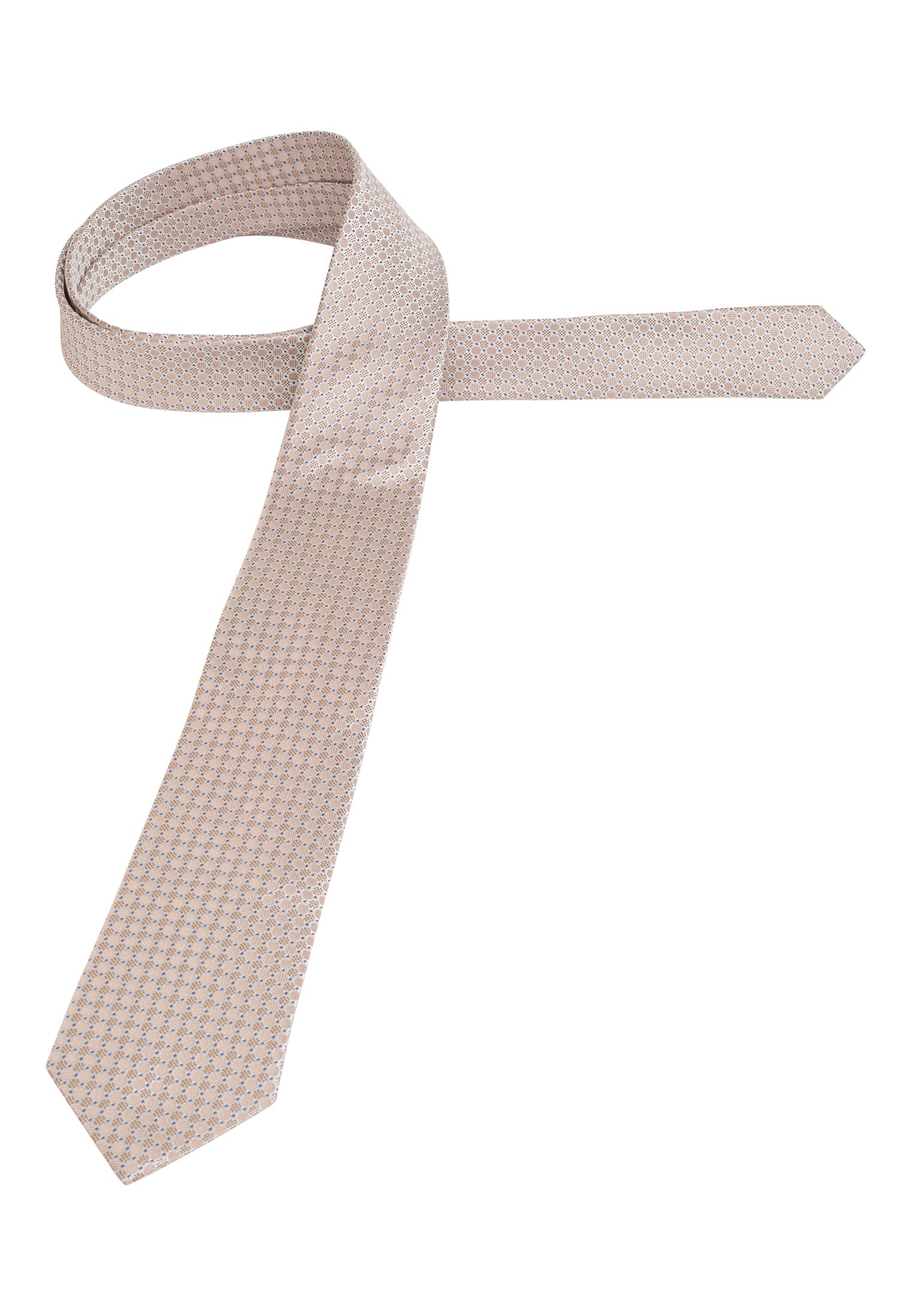 Krawatte in beige gemustert | 142 | | beige 1AC01968-02-01-142