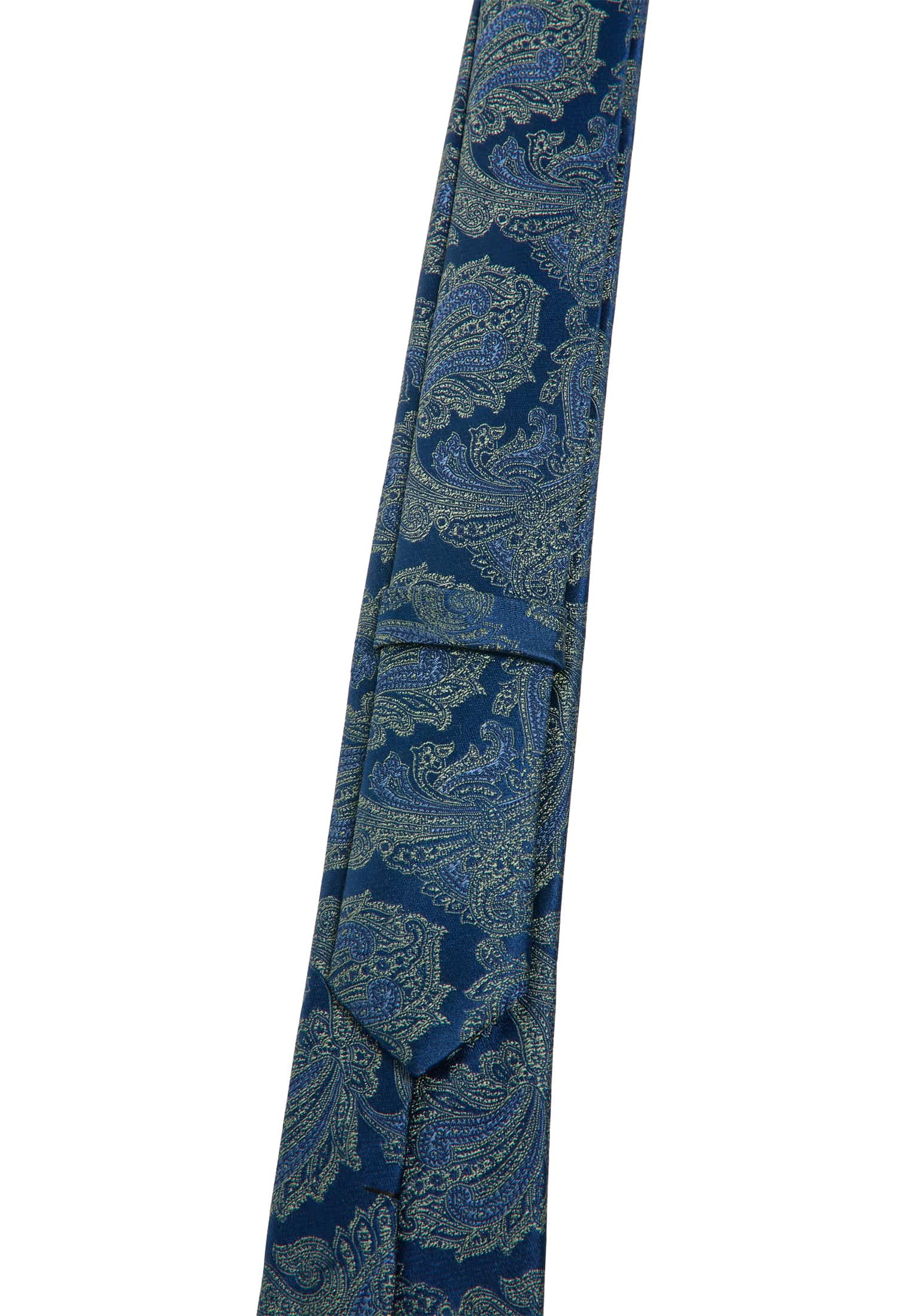 Krawatte in blau/grün | | 1AC01915-81-48-142 142 | gemustert blau/grün