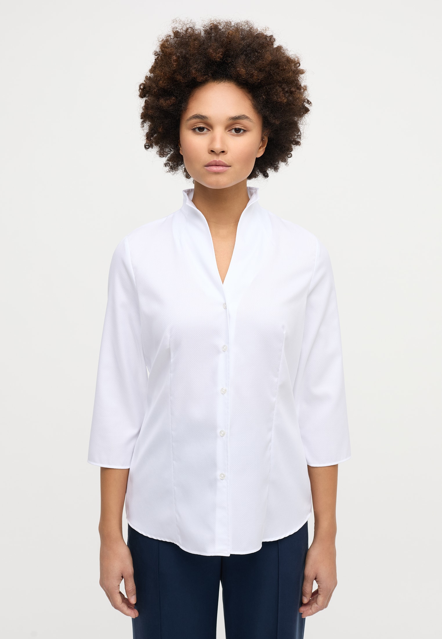 Weiße Blusen für Damen ETERNA 