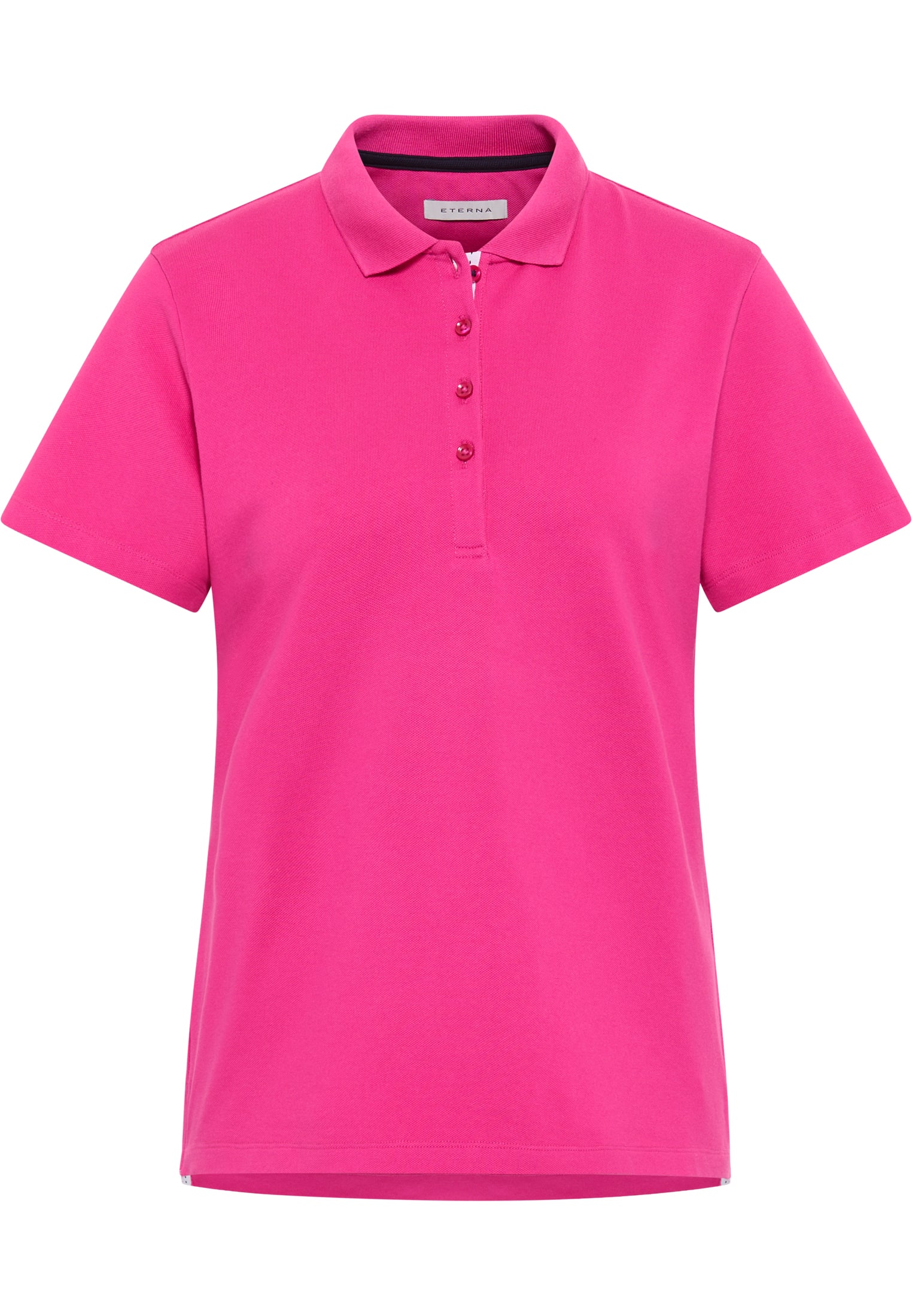 Poloshirt in pink unifarben | pink | 42 | Kurzarm | 2SP00020-15-21-42-1/2