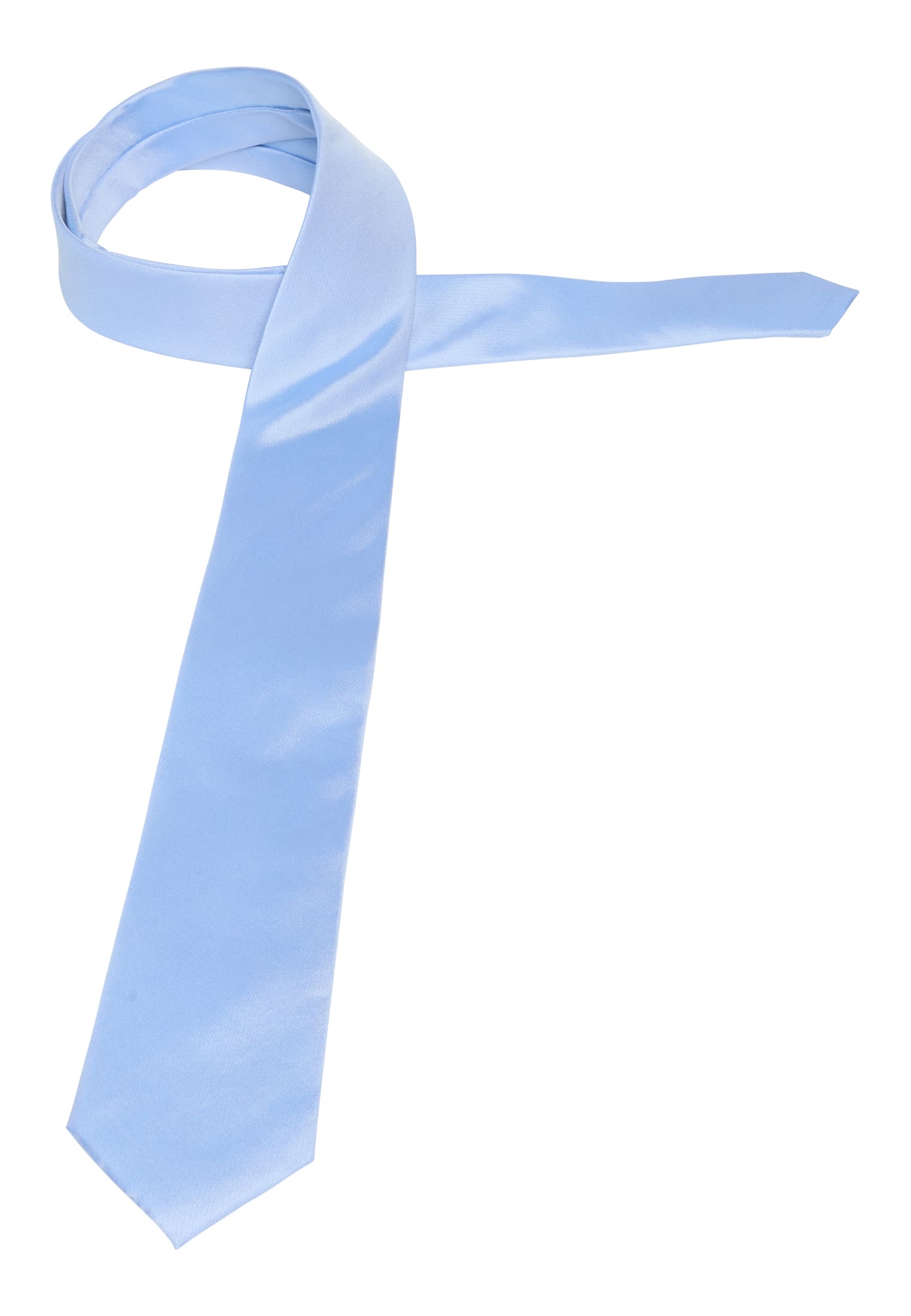 Krawatte in blau blau 1AC02086-01-41-142 | unifarben 142 | 