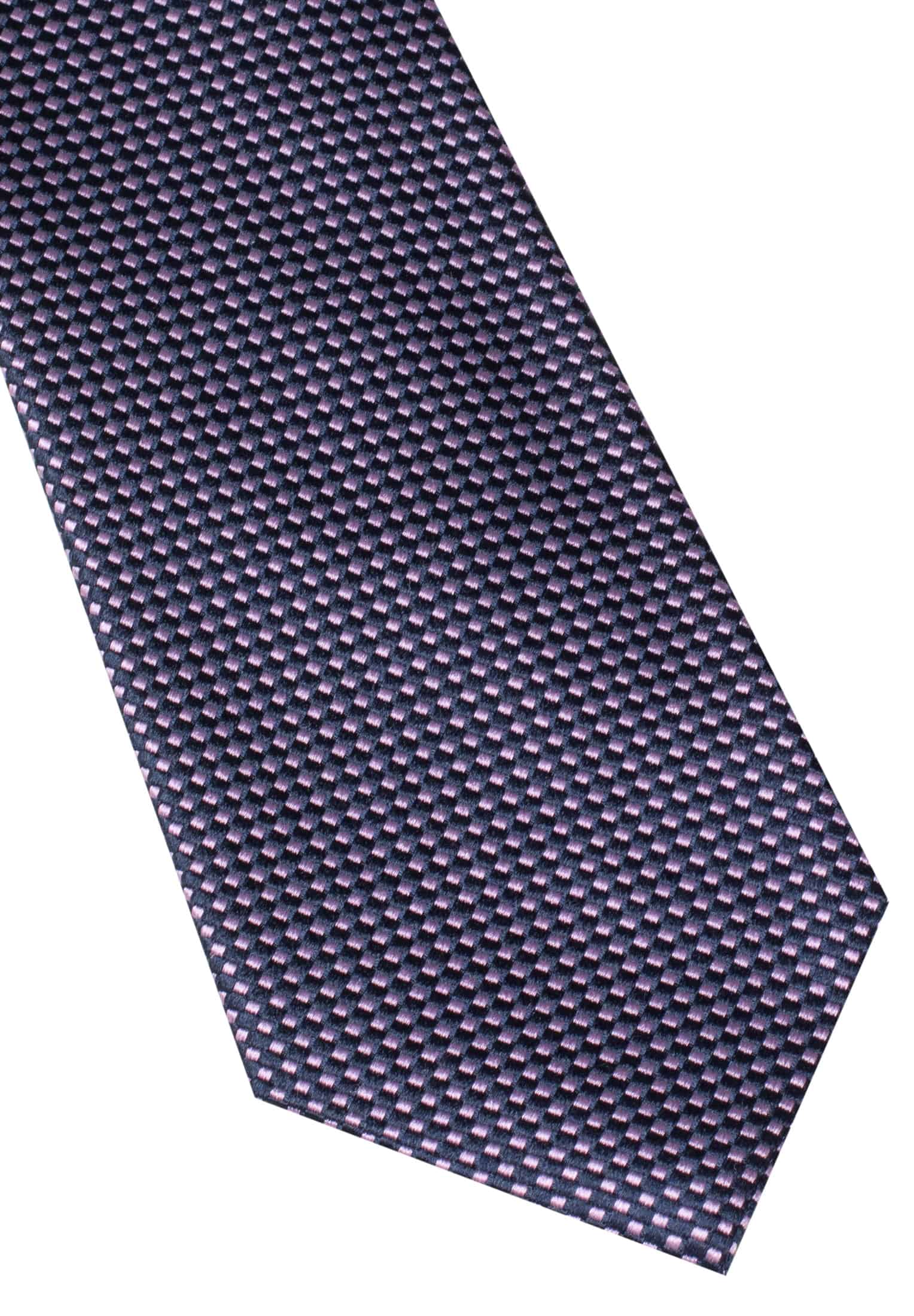 Krawatte in strukturiert | navy/rot 1AC00534-81-89-142 | | 142 navy/rot