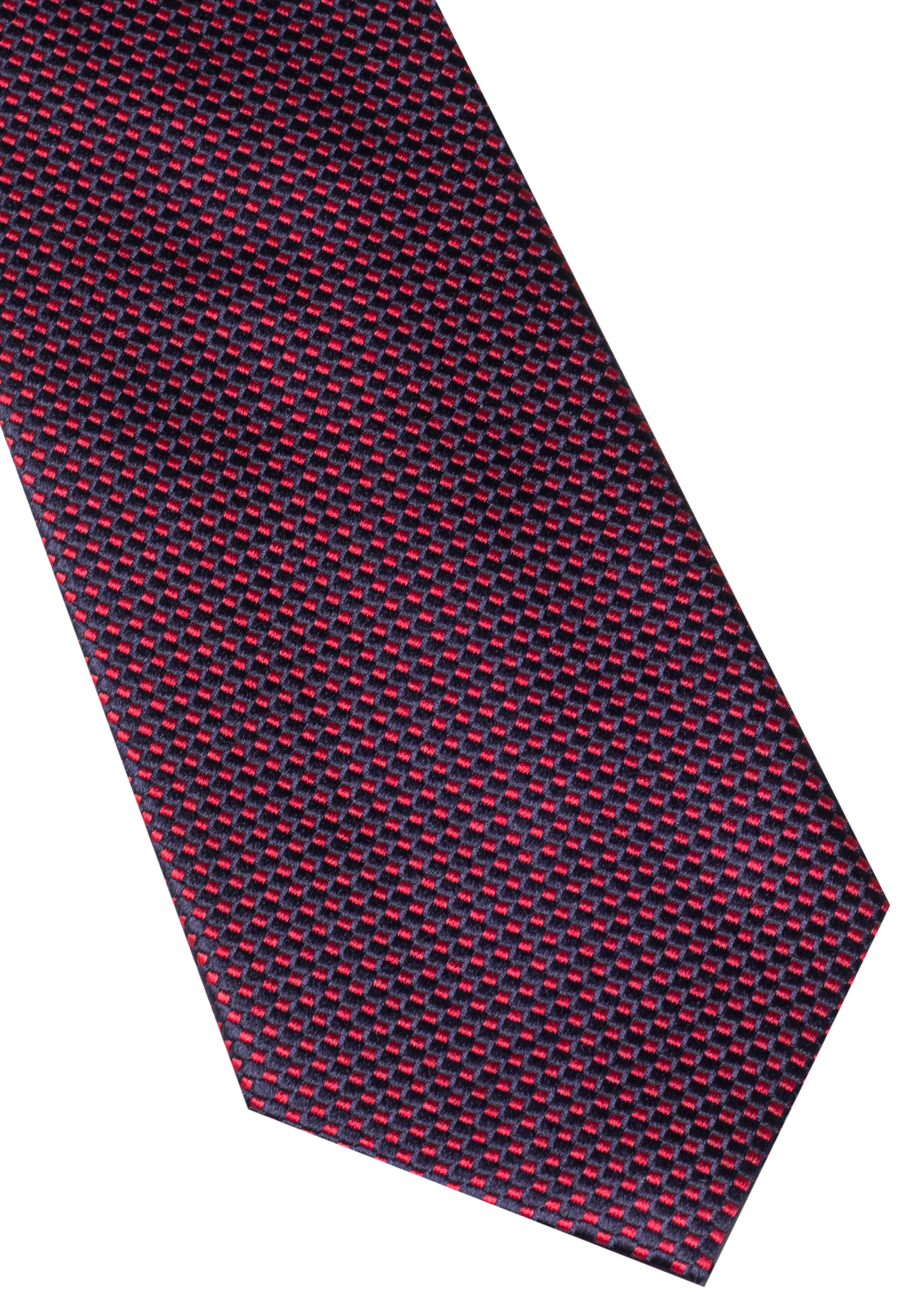 Krawatte | navy/rot in | strukturiert 142 navy/rot 1AC00534-81-89-142 |