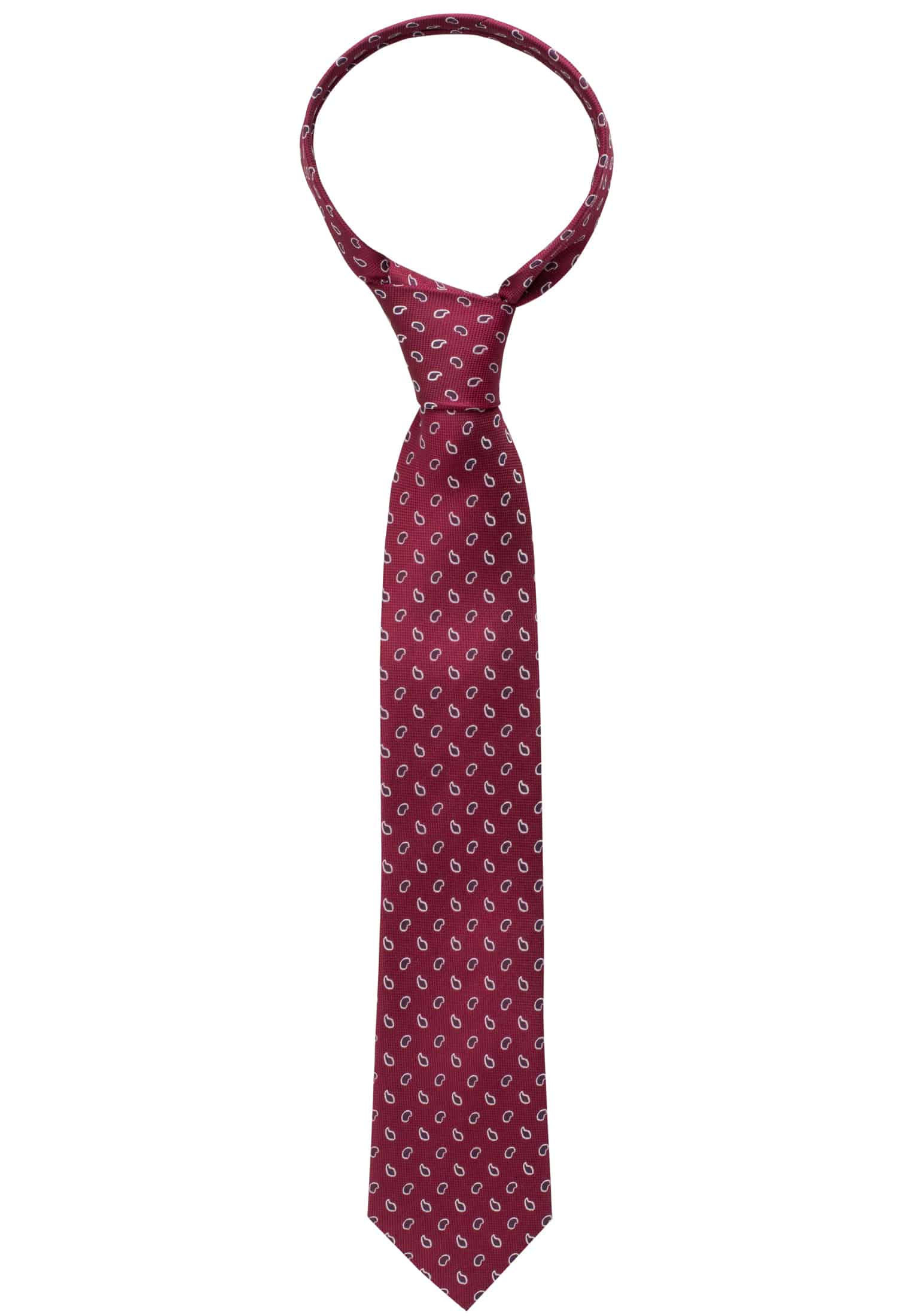 Krawatte in bordeaux 1AC00541-05-84-142 | | gemustert bordeaux | 142