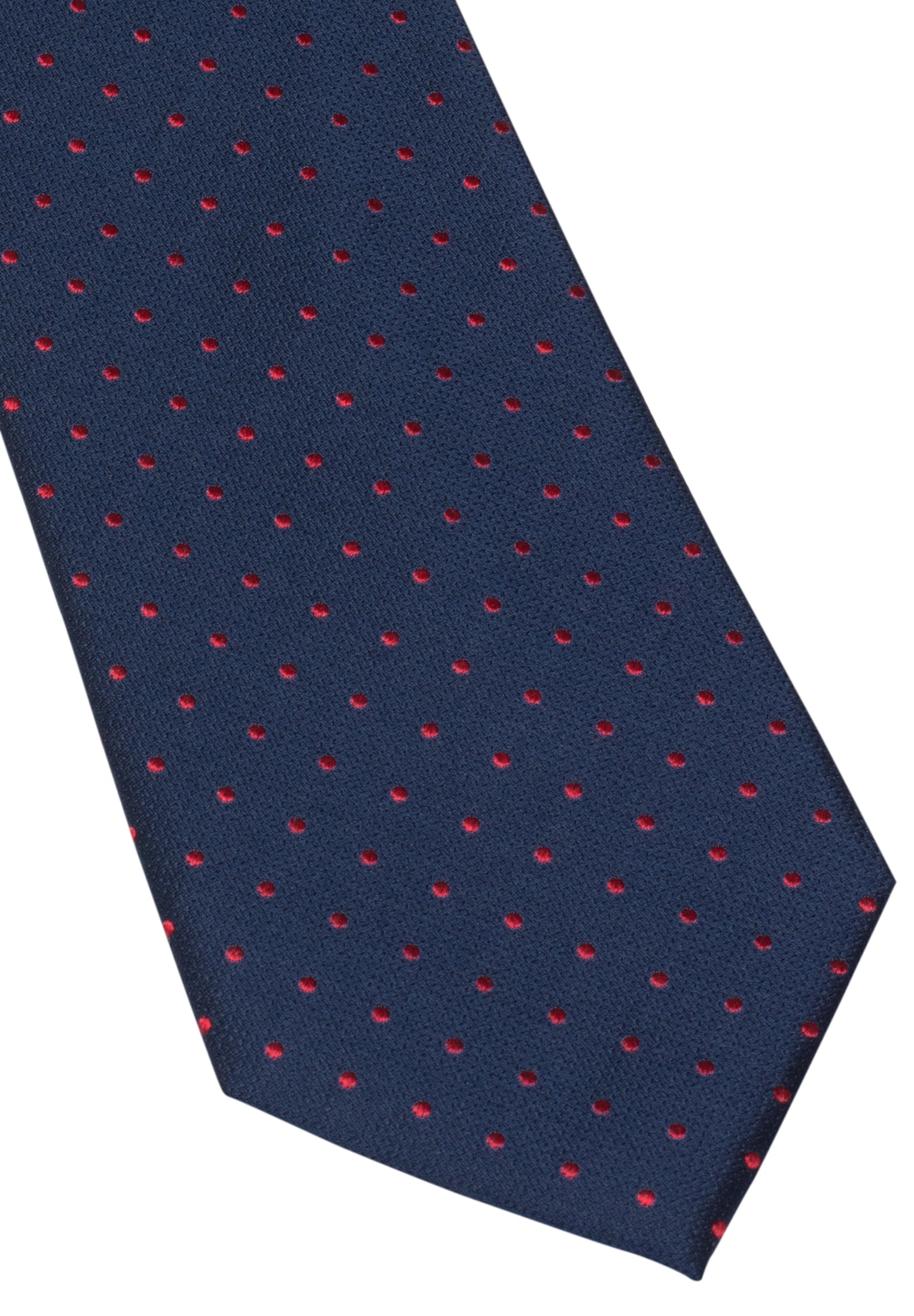 Krawatte in dunkelblau dunkelblau | 142 | 1AC00022-01-81-142 getupft 