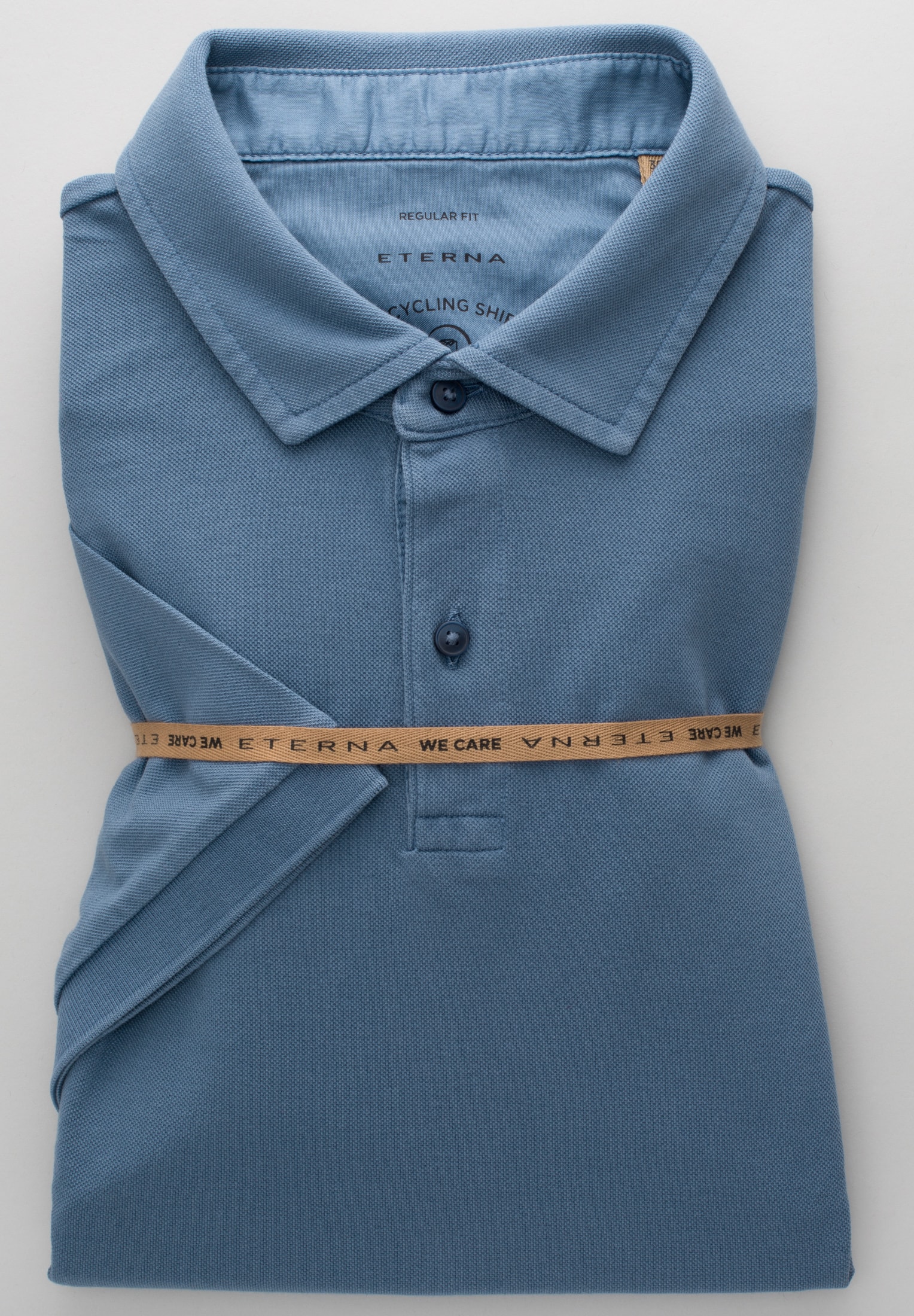 MODERN FIT in unifarben blau | Poloshirt | blau 4XL | | 1SP00087-01-41-4XL-1/2 Kurzarm