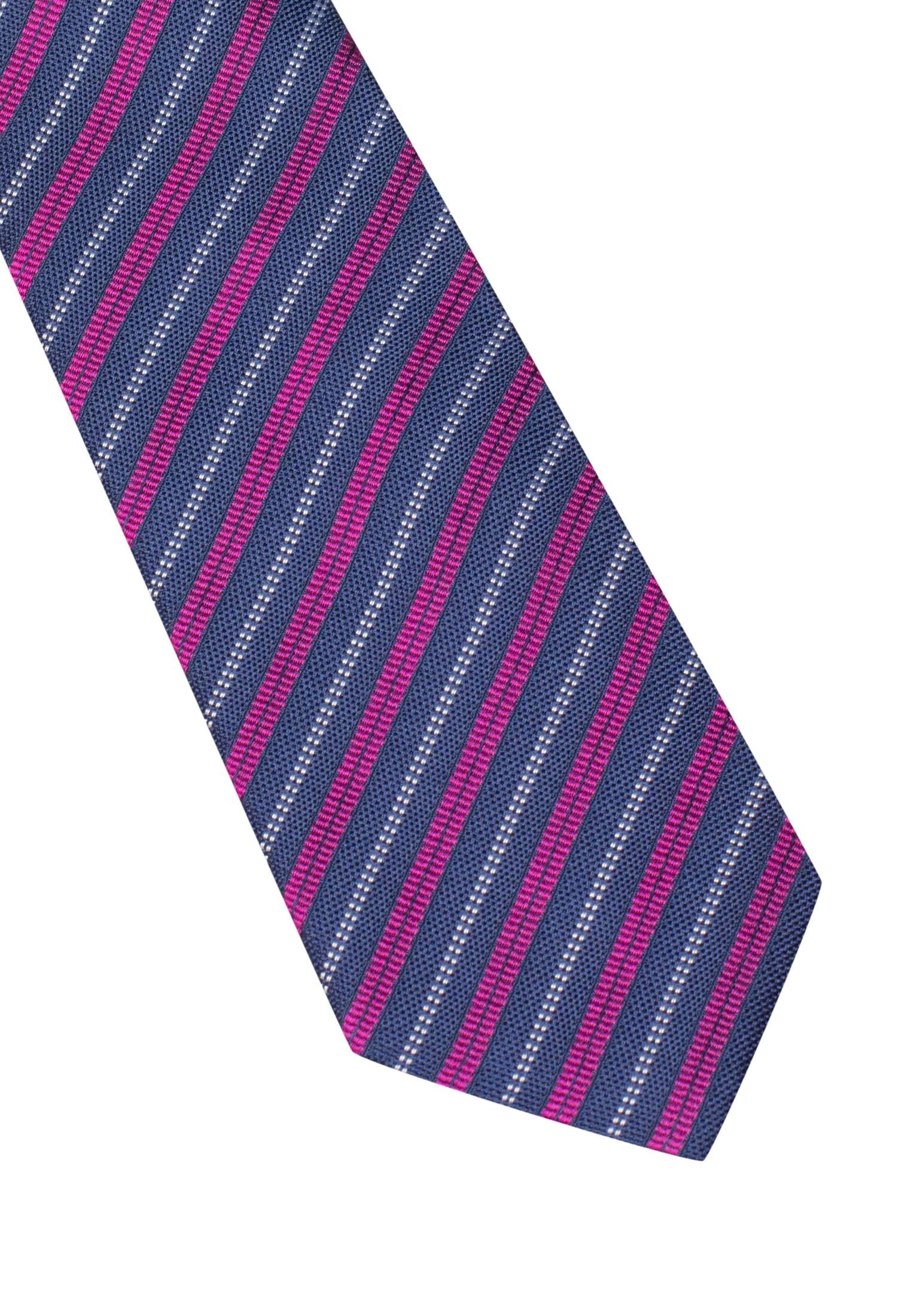 Krawatte in navy gestreift | 1AC00502-01-91-142 | | navy 142