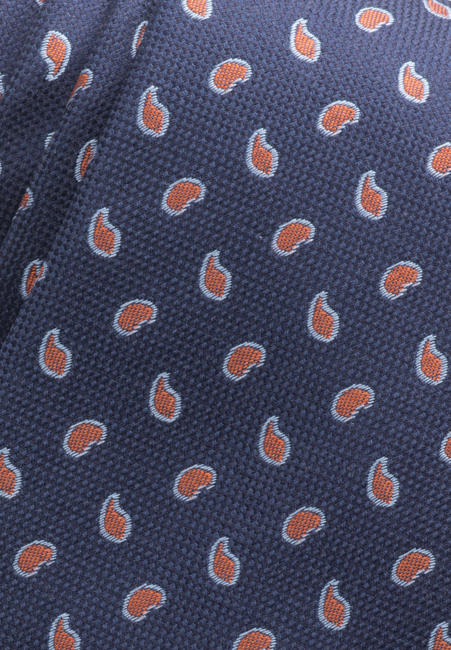 Krawatte in orange 1AC00541-08-01-142 gemustert | 142 | orange 