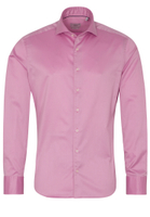 SLIM FIT Soft Luxury Shirt in red plain
