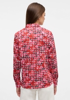 Blouse-chemisier rose imprimé