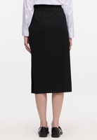 Skirt in black plain