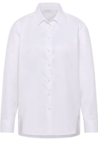 Soft Luxury Shirt Blouse blanc cassé uni