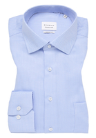 COMFORT FIT Shirt in light blue structured