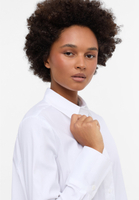 Signature Shirt Blouse in white plain