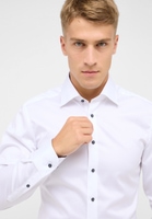 SLIM FIT Luxury Shirt blanc uni