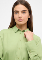 Viscose Shirt Blouse in green plain