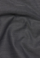 COMFORT FIT Overhemd in grafiet gestructureerd