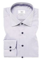 SLIM FIT Luxury Shirt in graphite plain