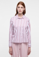 Soft Luxury Shirt Bluse in pink gestreift