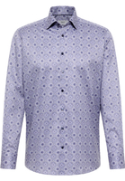 COMFORT FIT Shirt in blue printed