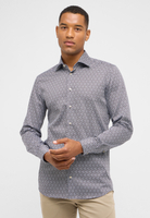 SLIM FIT Shirt in navy printed