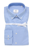 MODERN FIT Shirt in blue checkered