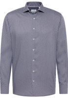 MODERN FIT Shirt in grey printed