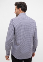 COMFORT FIT Shirt in navy checkered