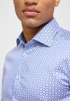 SLIM FIT Shirt in blue printed