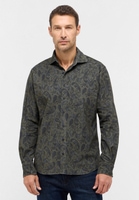 MODERN FIT Shirt in khaki printed